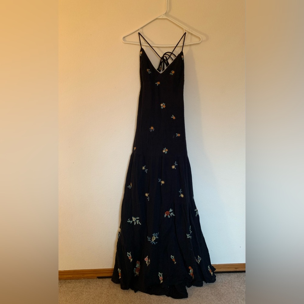 Floorlength floral dress